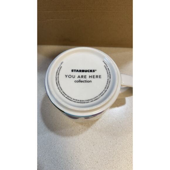 Starbucks Oregon Coffee Tea Mug Been There 2016 Cup You Are Here Collectible - Picture 4 of 4
